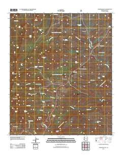Chrome Butte Arizona Historical topographic map, 1:24000 scale, 7.5 X 7.5 Minute, Year 2011