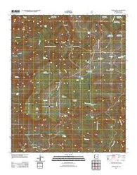 Chrysotile Arizona Historical topographic map, 1:24000 scale, 7.5 X 7.5 Minute, Year 2011