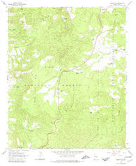 Chrysotile Arizona Historical topographic map, 1:24000 scale, 7.5 X 7.5 Minute, Year 1966
