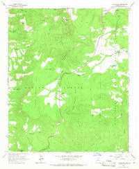 Chrysotile Arizona Historical topographic map, 1:24000 scale, 7.5 X 7.5 Minute, Year 1966