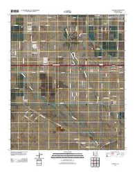 Chuichu Arizona Historical topographic map, 1:24000 scale, 7.5 X 7.5 Minute, Year 2011