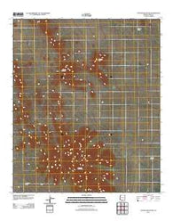 Chupan Mountain Arizona Historical topographic map, 1:24000 scale, 7.5 X 7.5 Minute, Year 2011