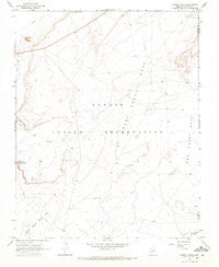 Church Rock Arizona Historical topographic map, 1:24000 scale, 7.5 X 7.5 Minute, Year 1968