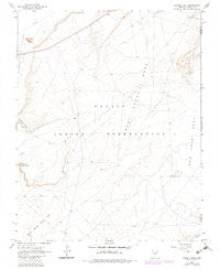 Church Rock Arizona Historical topographic map, 1:24000 scale, 7.5 X 7.5 Minute, Year 1968