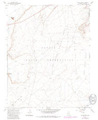 Church Rock Arizona Historical topographic map, 1:24000 scale, 7.5 X 7.5 Minute, Year 1968