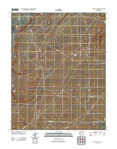 Church Rock Arizona Historical topographic map, 1:24000 scale, 7.5 X 7.5 Minute, Year 2011