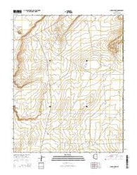 Church Rock Arizona Current topographic map, 1:24000 scale, 7.5 X 7.5 Minute, Year 2014