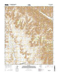 Cibecue Arizona Current topographic map, 1:24000 scale, 7.5 X 7.5 Minute, Year 2014