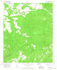 Cibecue Peak Arizona Historical topographic map, 1:24000 scale, 7.5 X 7.5 Minute, Year 1966