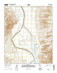 Cibola Arizona Current topographic map, 1:24000 scale, 7.5 X 7.5 Minute, Year 2014