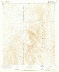 Cibola SE Arizona Historical topographic map, 1:24000 scale, 7.5 X 7.5 Minute, Year 1965