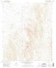 Cibola SE Arizona Historical topographic map, 1:24000 scale, 7.5 X 7.5 Minute, Year 1965