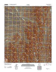 Cibola SE Arizona Historical topographic map, 1:24000 scale, 7.5 X 7.5 Minute, Year 2011