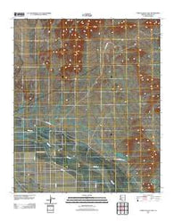 Citrus Valley East Arizona Historical topographic map, 1:24000 scale, 7.5 X 7.5 Minute, Year 2011