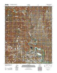 Clarkdale Arizona Historical topographic map, 1:24000 scale, 7.5 X 7.5 Minute, Year 2012