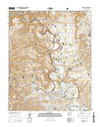 Clarkdale Arizona Current topographic map, 1:24000 scale, 7.5 X 7.5 Minute, Year 2014