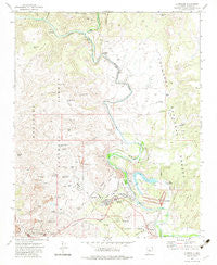 Clarkdale Arizona Historical topographic map, 1:24000 scale, 7.5 X 7.5 Minute, Year 1973