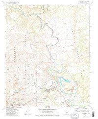 Clarkdale Arizona Historical topographic map, 1:24000 scale, 7.5 X 7.5 Minute, Year 1973