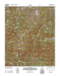 Clay Springs Arizona Historical topographic map, 1:24000 scale, 7.5 X 7.5 Minute, Year 2011