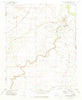 Clear Creek Reservoir Arizona Historical topographic map, 1:24000 scale, 7.5 X 7.5 Minute, Year 1970