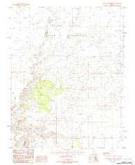 Clear Water Spring Arizona Historical topographic map, 1:24000 scale, 7.5 X 7.5 Minute, Year 1988