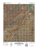 Clear Creek Reservoir Arizona Historical topographic map, 1:24000 scale, 7.5 X 7.5 Minute, Year 2011