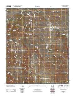 Cleator Arizona Historical topographic map, 1:24000 scale, 7.5 X 7.5 Minute, Year 2012