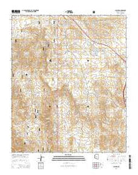 Cleator Arizona Current topographic map, 1:24000 scale, 7.5 X 7.5 Minute, Year 2014