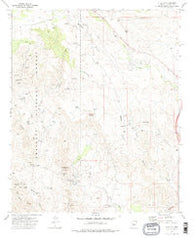 Cleator Arizona Historical topographic map, 1:24000 scale, 7.5 X 7.5 Minute, Year 1974