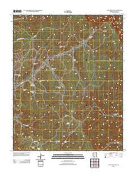 Cliff Rose Hill Arizona Historical topographic map, 1:24000 scale, 7.5 X 7.5 Minute, Year 2011