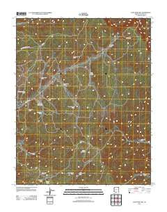 Cliff Rose Hill Arizona Historical topographic map, 1:24000 scale, 7.5 X 7.5 Minute, Year 2011