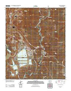 Clifton Arizona Historical topographic map, 1:24000 scale, 7.5 X 7.5 Minute, Year 2011