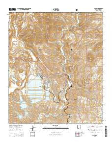Clifton Arizona Current topographic map, 1:24000 scale, 7.5 X 7.5 Minute, Year 2014