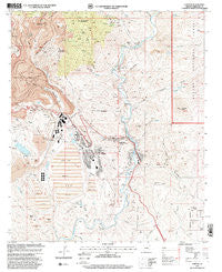 Clifton Arizona Historical topographic map, 1:24000 scale, 7.5 X 7.5 Minute, Year 1997