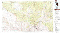 Clifton Arizona Historical topographic map, 1:100000 scale, 30 X 60 Minute, Year 1986