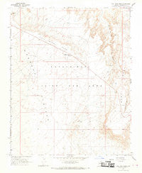 Coal Mine Mesa Arizona Historical topographic map, 1:24000 scale, 7.5 X 7.5 Minute, Year 1967
