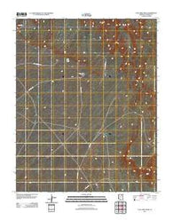 Coal Mine Mesa Arizona Historical topographic map, 1:24000 scale, 7.5 X 7.5 Minute, Year 2011