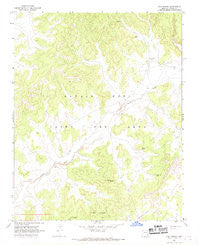 Coat Spring Arizona Historical topographic map, 1:24000 scale, 7.5 X 7.5 Minute, Year 1967