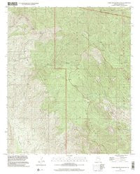 Cobre Grande Mountain Arizona Historical topographic map, 1:24000 scale, 7.5 X 7.5 Minute, Year 1998