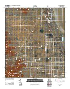 Cochise Arizona Historical topographic map, 1:24000 scale, 7.5 X 7.5 Minute, Year 2012