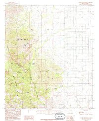Cochise Stronghold Arizona Historical topographic map, 1:24000 scale, 7.5 X 7.5 Minute, Year 1985
