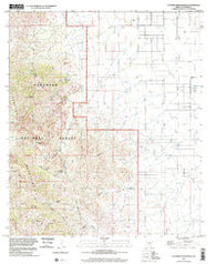 Cochise Stronghold Arizona Historical topographic map, 1:24000 scale, 7.5 X 7.5 Minute, Year 1996
