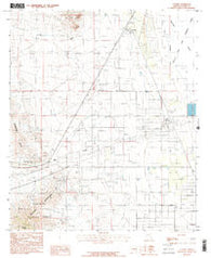 Cochise Arizona Historical topographic map, 1:24000 scale, 7.5 X 7.5 Minute, Year 1985
