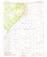Coconino Point SE Arizona Historical topographic map, 1:24000 scale, 7.5 X 7.5 Minute, Year 1988