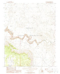 Coconino Point Arizona Historical topographic map, 1:24000 scale, 7.5 X 7.5 Minute, Year 1988