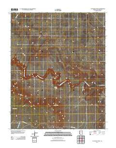 Coconino Point Arizona Historical topographic map, 1:24000 scale, 7.5 X 7.5 Minute, Year 2011
