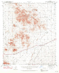 Cocoraque Butte Arizona Historical topographic map, 1:62500 scale, 15 X 15 Minute, Year 1941