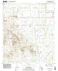 Cocoraque Butte Arizona Historical topographic map, 1:24000 scale, 7.5 X 7.5 Minute, Year 1996
