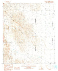 Coffeepot Mountain Arizona Historical topographic map, 1:24000 scale, 7.5 X 7.5 Minute, Year 1990