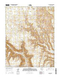 Cold Spring Arizona Current topographic map, 1:24000 scale, 7.5 X 7.5 Minute, Year 2014